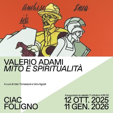 Poster of Valerio Adami. Mito e spiritualità in Foligno
